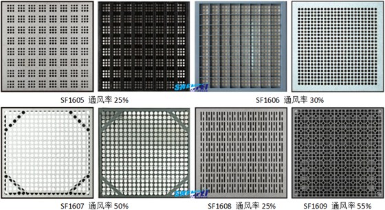 全鋼防靜電通風地板-(HPL面)