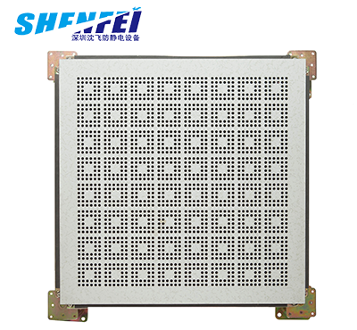 全鋼防靜電通風地板 22%通風率 正面